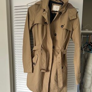 Women's Tan Trench Coat